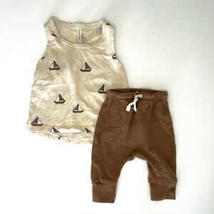 Rylee & Cru + Quincy Mae nautical outfit